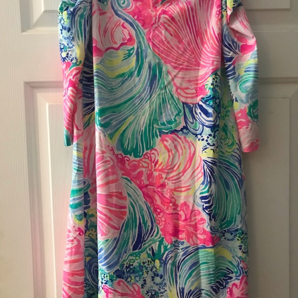 Lilly Pulitzer- NWOT Laurana off shoulder dress - Picture 4 of 5